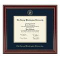 George Washington University Diploma Frame, the Fidelitas - Image 1