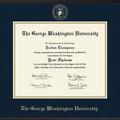 George Washington University Diploma Frame, the Fidelitas - Image 2