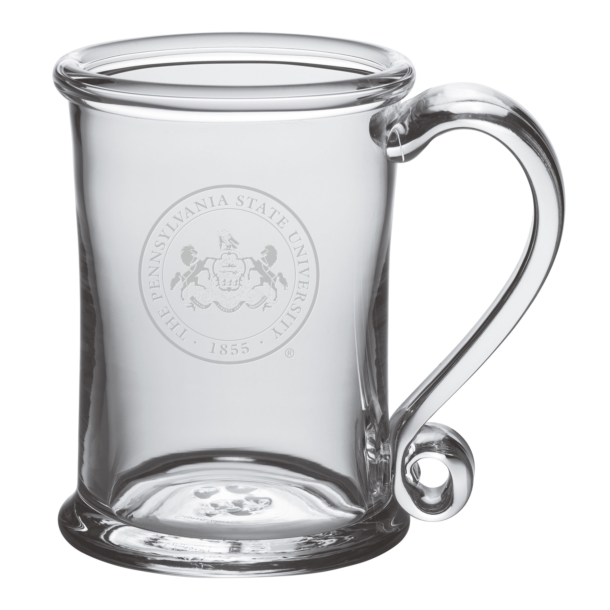 Penn State Glass Tankard by Simon Pearce