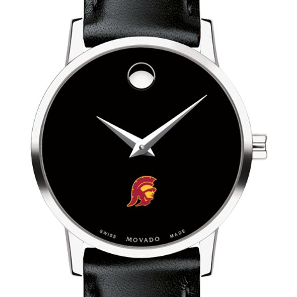 USC Women's Movado Museum with Leather Strap - Image 1