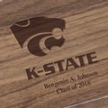 Kansas State University Solid Walnut Desk Box - Image 2