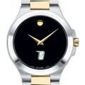 Siena Men's Movado Collection Two-Tone Watch with Black Dial - Image 1