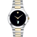 Siena Men's Movado Collection Two-Tone Watch with Black Dial - Image 2