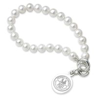 University of Kentucky Pearl Bracelet with Sterling Silver Charm