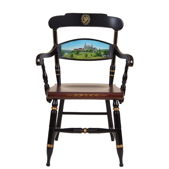 Hand-painted Georgetown University Campus Chair by Hitchcock