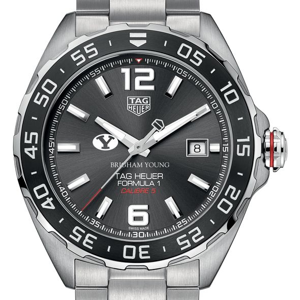 BYU Men's TAG Heuer Formula 1 with Anthracite Dial & Bezel - Image 1