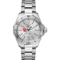 Houston Men's TAG Heuer Steel Aquaracer with Silver Dial - Image 2