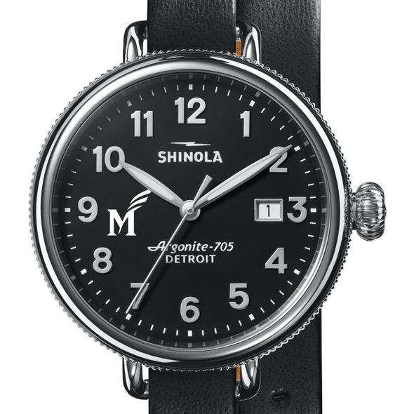 George Mason Shinola Watch, The Birdy 38mm Black Dial - Image 1