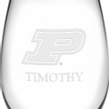 Purdue Stemless Wine Glasses Made in the USA - Set of 2 - Image 3