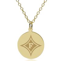 Furman 18K Gold Pendant & Chain