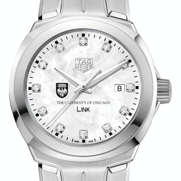University of Chicago TAG Heuer Diamond Dial LINK for Women - Image 1