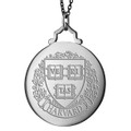 Harvard Monica Rich Kosann Round Charm in Silver with Stone - Image 2