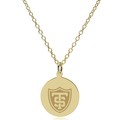St. Thomas 18K Gold Pendant & Chain - Image 2