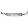 Ohio State Monica Rich Kosann Petite Poesy Bracelet in Silver - Image 2