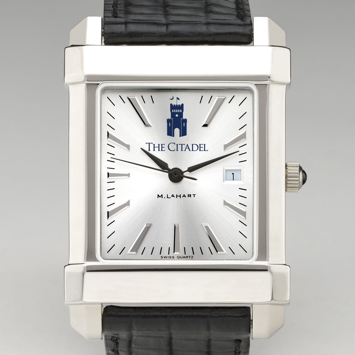 Citadel Men's Collegiate Watch with Leather Strap