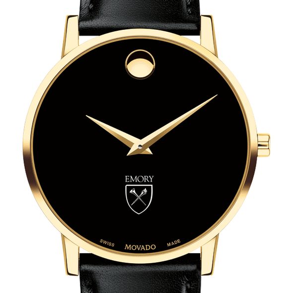 Emory Men's Movado Gold Museum Classic Leather - Image 1
