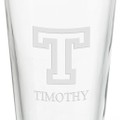 click to view Trinity College 16 oz Pint Glass - Image 3