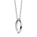 University of Kentucky Monica Rich Kosann Poesy Ring Necklace in Silver - Image 1
