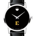 East Tennessee State Women's Movado Museum with Leather Strap - Image 1