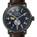 Pitt Shinola Watch, The Runwell 47mm Midnight Blue Dial - Image 1