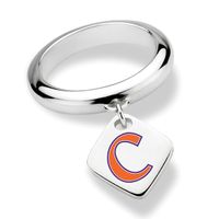 Clemson Sterling Silver Ring with Sterling Tag