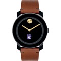 Northwestern University Men's Movado BOLD with Brown Leather Strap - Image 2