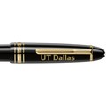 UT Dallas Montblanc Meisterstück LeGrand Ballpoint Pen in Gold - Image 2