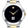 BU Men's Movado Collection Two-Tone Watch with Black Dial - Image 1
