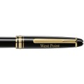 West Point Montblanc Meisterstück Classique Rollerball Pen in Gold - Image 2