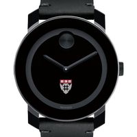 HBS Men's Movado BOLD with Leather Strap