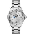 Kansas Men's TAG Heuer Steel Aquaracer with Silver Dial - Image 2