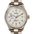 NYU Stern Shinola Watch, The Vinton 38mm Ivory Dial - Image 1