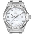 click to view US Air Force Academy W's TAG Heuer Steel Aquaracer with MOP Dia Dial & Bezel - Image 1