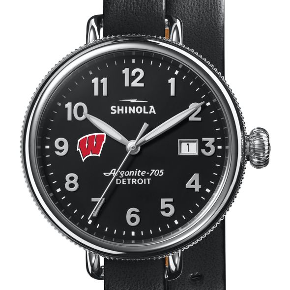 Wisconsin Shinola Watch, The Birdy 38mm Black Dial - Image 1