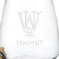 WashU Stemless Wine Glasses - Set of 2 - Image 3