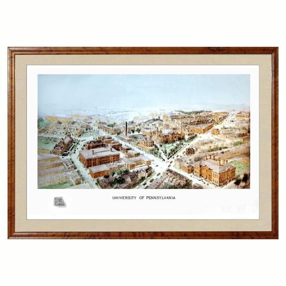Historic University of Pennsylvania Watercolor Print