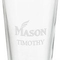 George Mason University 16 oz Pint Glass - Image 3