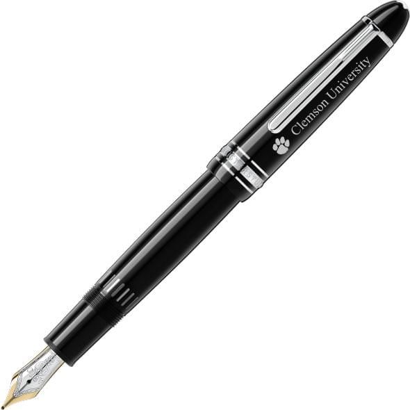 Clemson Montblanc Meisterstück LeGrand Pen in Platinum