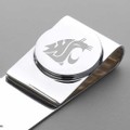 Washington State University Sterling Silver Money Clip - Image 2