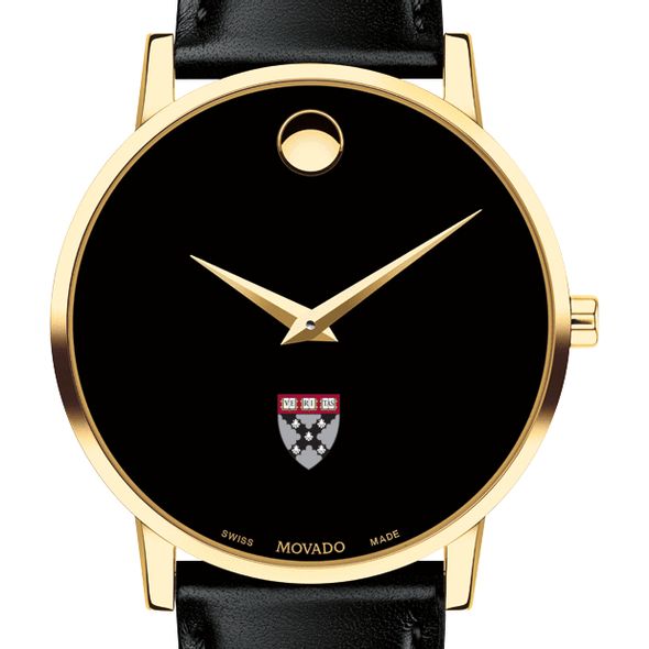 HBS Men's Movado Gold Museum Classic Leather - Image 1