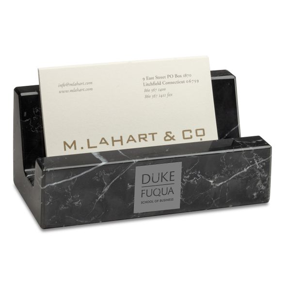 Duke Fuqua Marble Business Card Holder - Image 1
