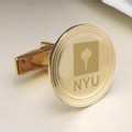 NYU 18K Gold Cufflinks - Image 2