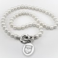 Chicago Pearl Necklace with Sterling Silver Charm - Image 1
