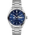 Seton Hall Men's TAG Heuer Carrera with Blue Dial & Day-Date Window - Image 2