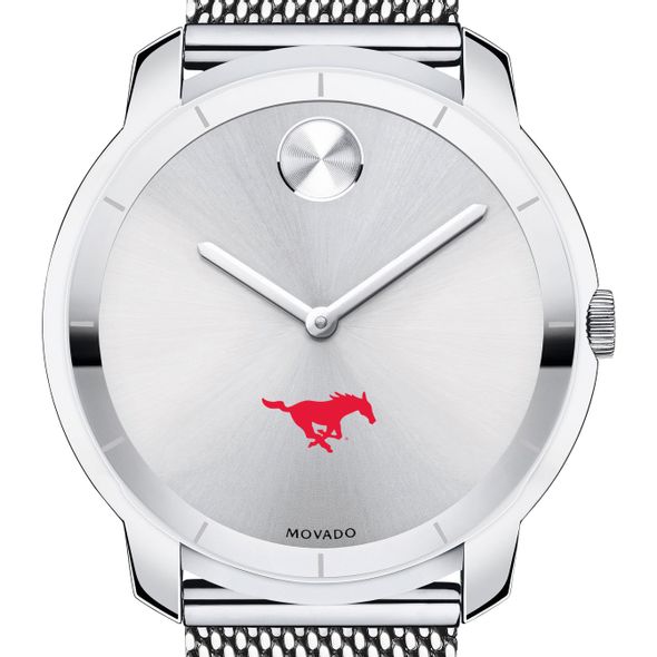 Southern Methodist University Men's Movado Stainless Bold 44