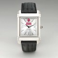 Indiana University Men's Collegiate Watch with Leather Strap - Image 2