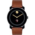 Carnegie Mellon University Men's Movado BOLD with Brown Leather Strap - Image 2