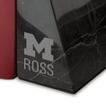Michigan Ross Marble Bookends by M.LaHart - Image 2