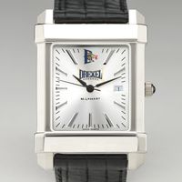 Drexel Men's Collegiate Watch with Leather Strap