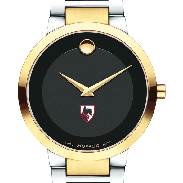 Carnegie Mellon University Men's Movado Two-Tone Modern Classic Museum with Bracelet